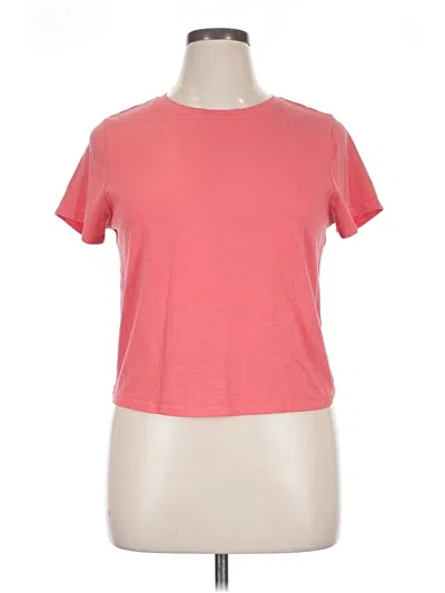 Pre-owned Old Navy Short Sleeve T-shirt In Pink