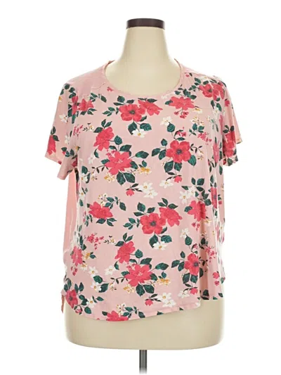 Pre-owned Old Navy Short Sleeve T-shirt In Pink