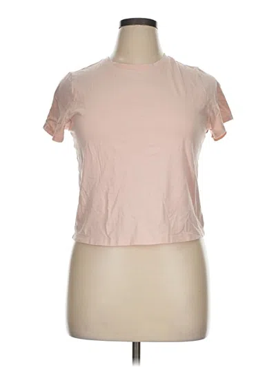 Pre-owned Old Navy Short Sleeve T-shirt In Pink