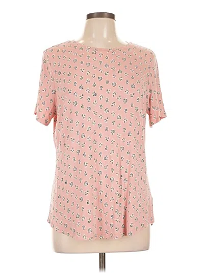 Pre-owned Old Navy Short Sleeve T-shirt In Pink