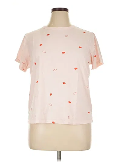 Pre-owned Old Navy Short Sleeve T-shirt In Pink