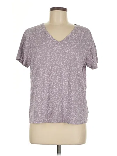 Pre-owned Old Navy Short Sleeve T-shirt In Purple
