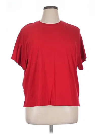 Pre-owned Old Navy Short Sleeve T-shirt In Red