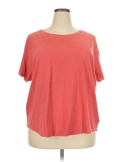 Pre-owned Old Navy Short Sleeve T-shirt In Red