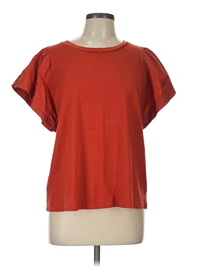 Pre-owned Old Navy Short Sleeve T-shirt In Red