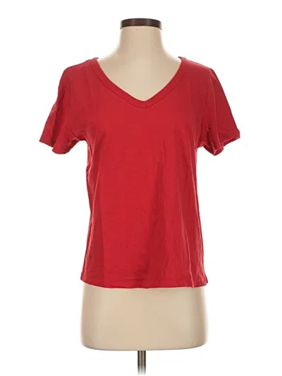 Pre-owned Old Navy Short Sleeve T-shirt In Red