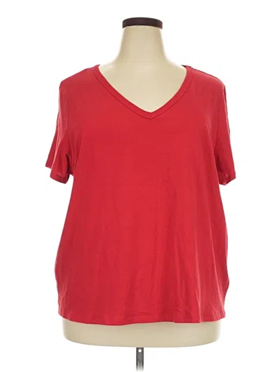 Pre-owned Old Navy Short Sleeve T-shirt In Red