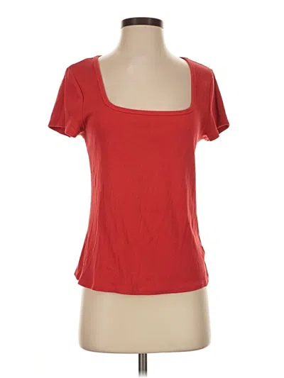 Pre-owned Old Navy Short Sleeve T-shirt In Red