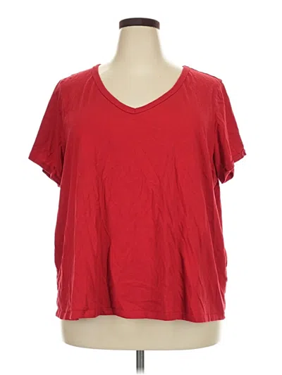 Pre-owned Old Navy Short Sleeve T-shirt In Red