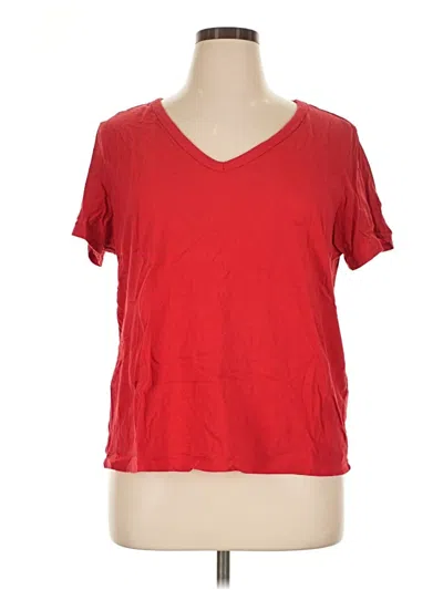 Pre-owned Old Navy Short Sleeve T-shirt In Red