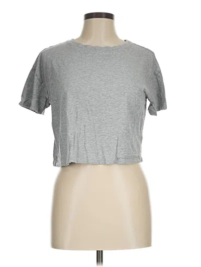 Pre-owned Old Navy Short Sleeve T-shirt In Silver