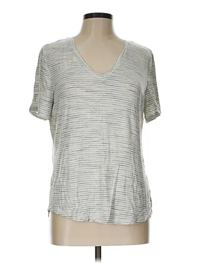 Pre-owned Old Navy Short Sleeve T-shirt In Silver
