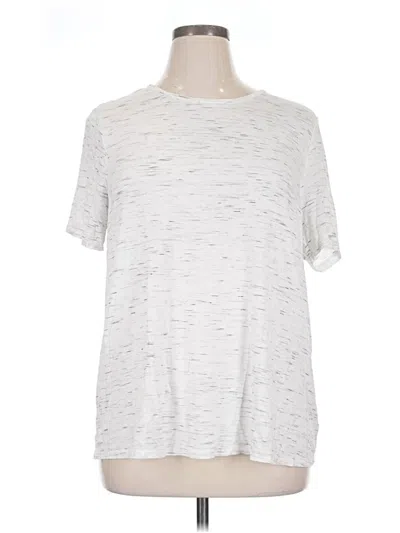 Pre-owned Old Navy Short Sleeve T-shirt In Silver