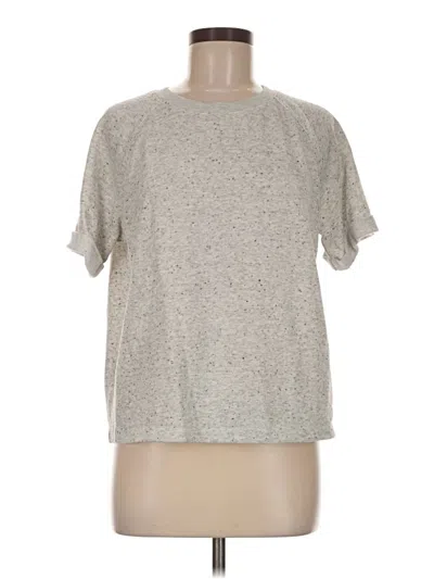 Pre-owned Old Navy Short Sleeve T-shirt In Silver