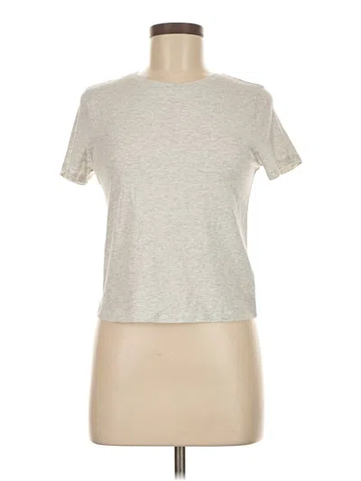 Pre-owned Old Navy Short Sleeve T-shirt In Silver