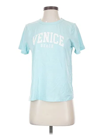 Pre-owned Old Navy Short Sleeve T-shirt In Teal
