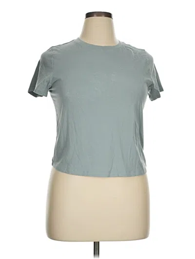 Pre-owned Old Navy Short Sleeve T-shirt In Teal