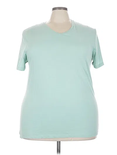 Pre-owned Old Navy Short Sleeve T-shirt In Teal