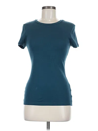 Pre-owned Old Navy Short Sleeve T-shirt In Teal