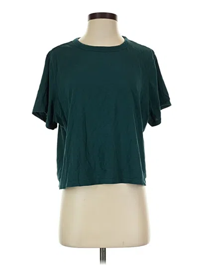 Pre-owned Old Navy Short Sleeve T-shirt In Teal