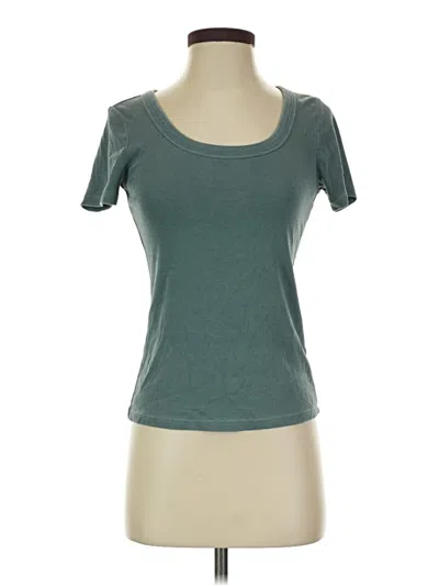Pre-owned Old Navy Short Sleeve T-shirt In Teal