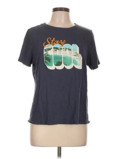 Pre-owned Old Navy Short Sleeve T-shirt In Teal