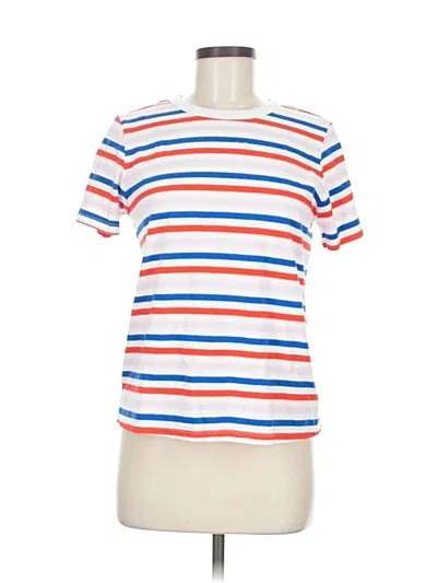 Pre-owned Old Navy Short Sleeve T-shirt In White