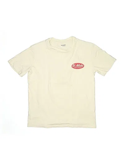 Pre-owned Old Navy Kids' Short Sleeve T-shirt In White