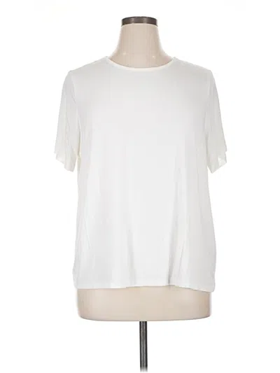 Pre-owned Old Navy Short Sleeve T-shirt In White