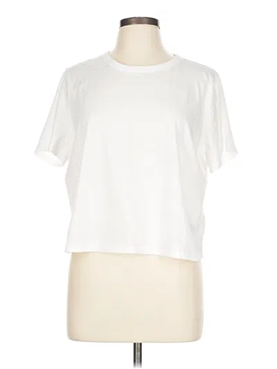 Pre-owned Old Navy Short Sleeve T-shirt In White