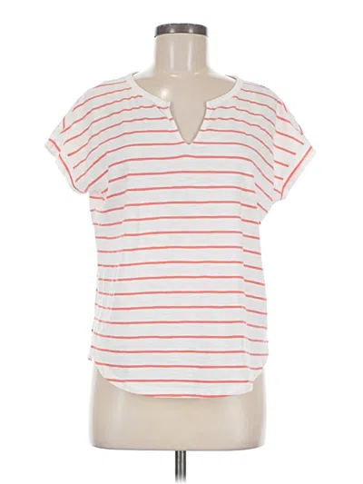 Pre-owned Old Navy Short Sleeve T-shirt In White