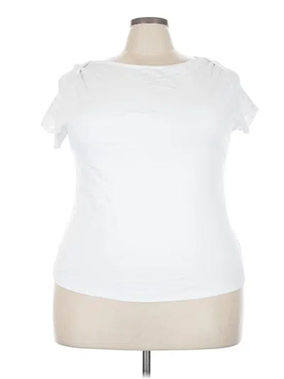 Pre-owned Old Navy Short Sleeve T-shirt In White