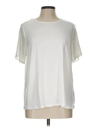 Pre-owned Old Navy Short Sleeve T-shirt In White