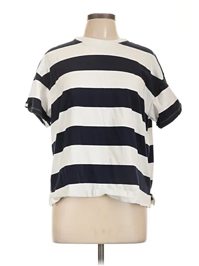 Pre-owned Old Navy Short Sleeve T-shirt In White