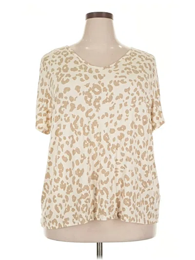 Pre-owned Old Navy Short Sleeve T-shirt In White