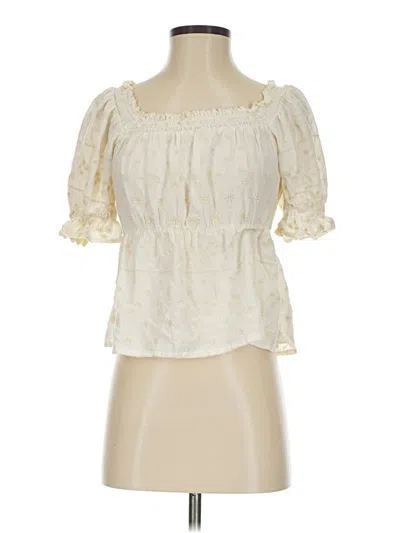 Pre-owned Old Navy Short Sleeve T-shirt In White