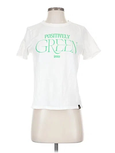 Pre-owned Old Navy Short Sleeve T-shirt In White