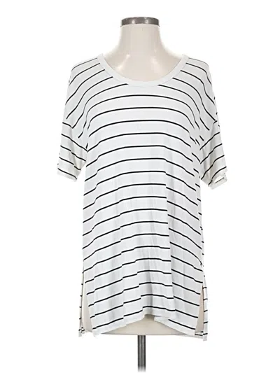 Pre-owned Old Navy Short Sleeve T-shirt In White