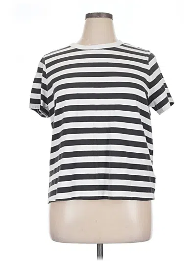Pre-owned Old Navy Short Sleeve T-shirt In White