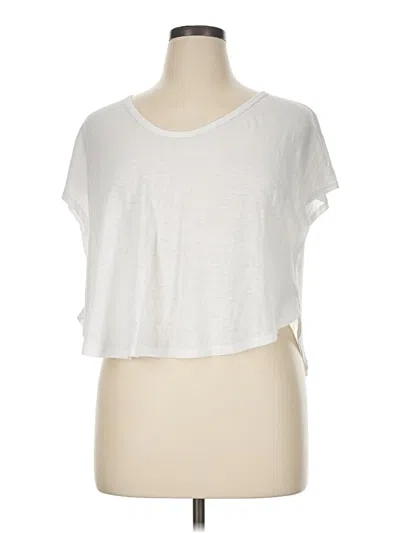 Pre-owned Old Navy Short Sleeve T-shirt In White