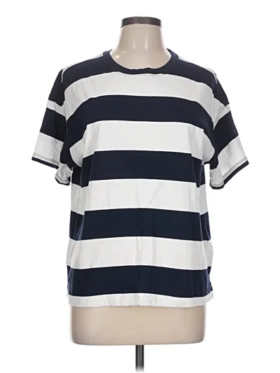Pre-owned Old Navy Short Sleeve T-shirt In White