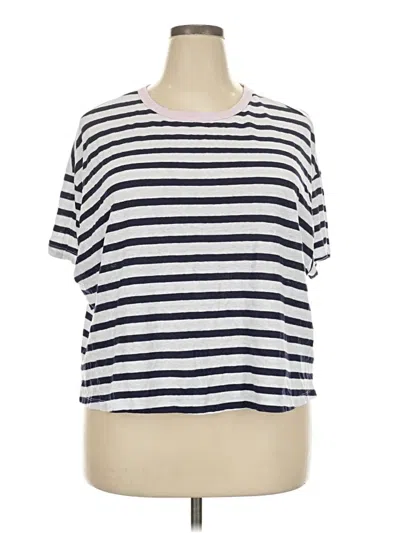 Pre-owned Old Navy Short Sleeve T-shirt In White