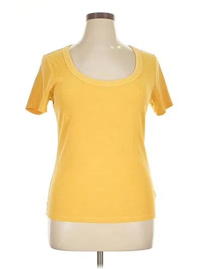 Pre-owned Old Navy Short Sleeve T-shirt In Yellow