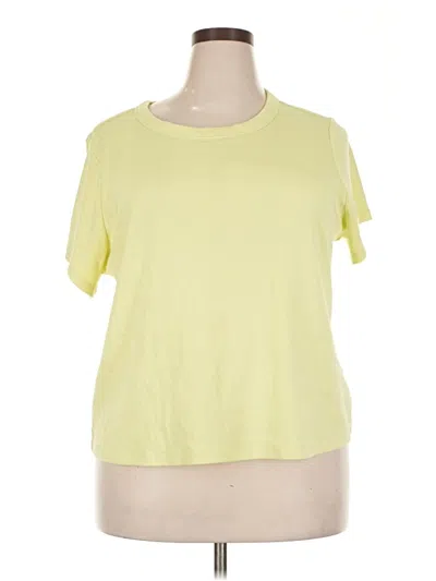 Pre-owned Old Navy Short Sleeve T-shirt In Yellow