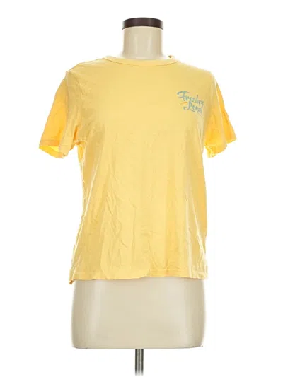 Pre-owned Old Navy Short Sleeve T-shirt In Yellow