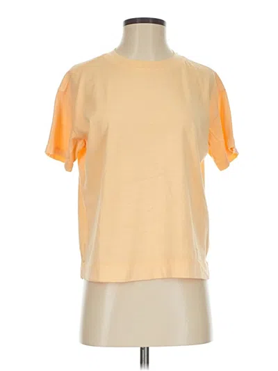 Pre-owned Old Navy Short Sleeve T-shirt In Yellow