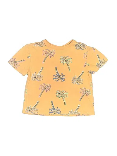 Pre-owned Old Navy Kids' Short Sleeve T-shirt In Yellow