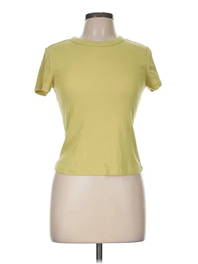 Pre-owned Old Navy Short Sleeve T-shirt In Yellow