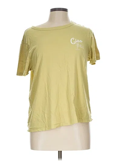 Pre-owned Old Navy Short Sleeve T-shirt In Yellow
