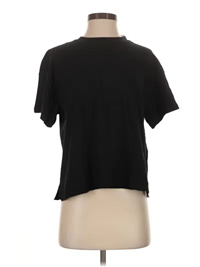 Old Navy Short Sleeve Turtleneck In Black